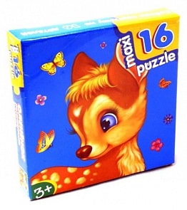 Мозаика развивающая (макси-пазл) – Олененок (Дрофа, 2290)