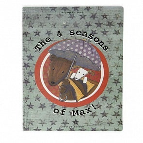 Детская настольная магнитная игра - Времена года с медвежонком Максом (Egmont, 640007k)