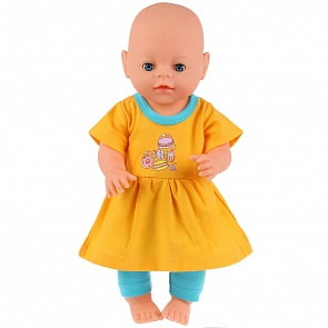 Костюм для кукол 40-42 см - Капкейки (Карапуз, OTF-1916S-RU)