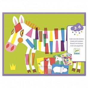 Набор для творчества - Одень животных (Djeco, 09046)