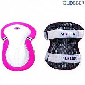 541-110 Защита Globber Junior, XS нарукавники и наколенники, deep pink (Globber, 6670RT)