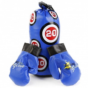 Набор для бокса, груша, перчатки, 31 см (B1486193sim)