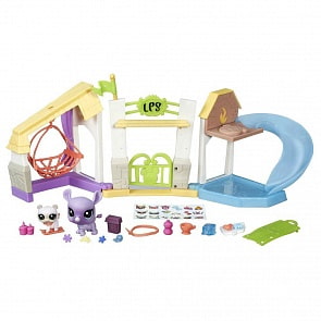 Littlest Pet Shop. Набор - Парк отдыха, серия Pets in the City  (Hasbro, b6958-b0282)