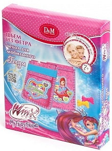 Набор шьем из фетра - чехол для телефона «Блум Winx Club» (Docha&Mama, 53904)