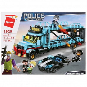 Конструктор с фигурками и аксессуарами - Машина, 441 деталь (Enlighten Brick, BRICK1929 (12)