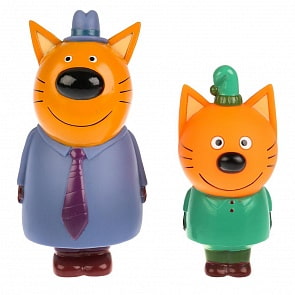 Фигурки для ванны Три Кота - папа и Компот (Капитошка, LX18005)