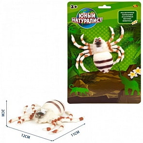 Юный натуралист. Животные - Паук, термопластичная резина (ABtoys,  PT-01149)