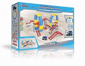 Игровой набор – Автотрек, свет (Наша Игрушка, SW7817)