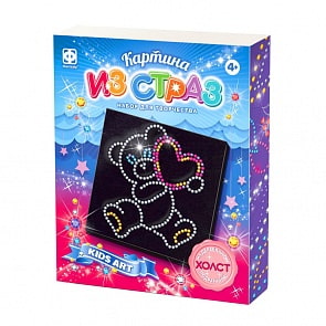 Картина из страз - Мишка (Фантазер, 257313)