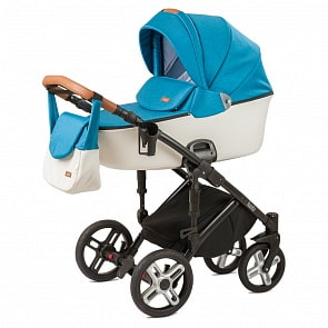 Детская коляска Nuovita Carro Sport 2 в 1, цвет - Blu bianco/Сине-белый (Nuovita, CARROSPORT_750)