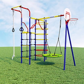 Дачный комплекс Romana Космодром R 103.21.04 + качели-гнездо