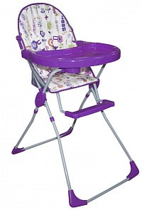 Стульчик для кормления – Selby 152 Яркий луг, фиолетовый (Selby, SEL_0001291-07)