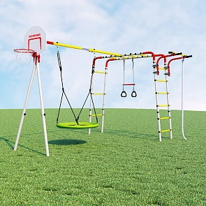 Дачный комплекс Romana Акробат 2 R 103.19.05 + качели-гнездо (Romana, СГ000004917)