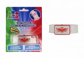 Светящийся браслет супергероя Алетт из серии Герои в масках ТМ PJ Mask 2 (Росмэн, 34218ros)
