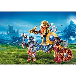 Игровой набор Гномы: Король гномов с охраной (Playmobil, 9344pm) - миниатюра