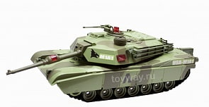 Танк радиоуправляемый, со звуком и светом, с аккумулятором и зарядным устройством BNTN (RINZO, C-00086)