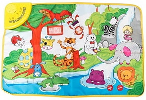 Развивающий коврик Веселый зоопарк, со светом и звуком (Shantou, B910889sim)