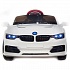 Электромобиль BMW 3 G, белый, свет и звук  - миниатюра №5
