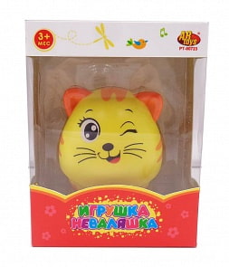 Неваляшка – Кошка, звук (Abtoys, PT-00723)