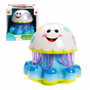 Интерактивная игрушка - Медуза, свет, звук (Наша Игрушка, 838-58A)