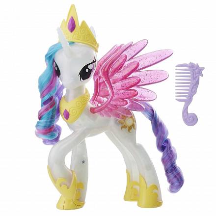 Игровой набор My Little Pony Movie – Пони Принцесса Селестия, свет 