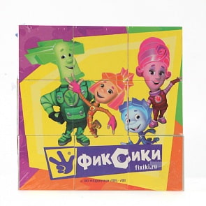 Набор из 9 кубиков Фиксики (Играем вместе, B943443-Rsim)
