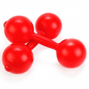 Гантели 0,8 кг, 2 штуки, 25 см (Совтехстром, У649)