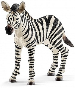 Фигурка – Жеребенок зебры, 7,6 см (Schleich, 14811)