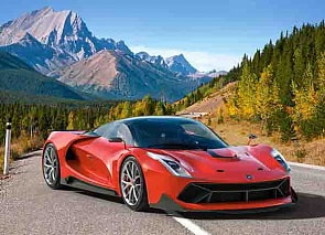 Пазлы Castorland - Авто в горах, 200 элементов (Castorland, B-222049)