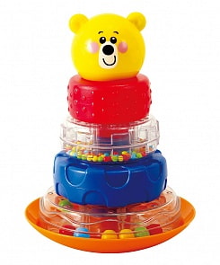 Пирамидка-неваляшка Мишка (Playgo, Play 2392)