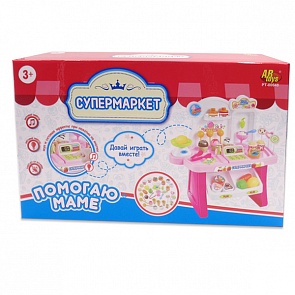 Игровой набор Помогаю маме – Супермаркет со световыми и звуковыми эффектами (Abtoys, PT-00648(WK-B7028))