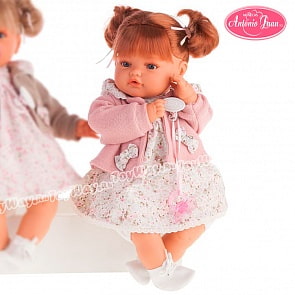 Кукла Каталина в розовом, плачет, 42 см. (Antonio Juan Munecas, 1668P)