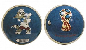 Мяч Забивака Fifa-2018, 23 см (1Toy, Т11842)