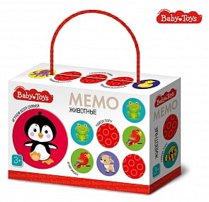 Настольная игра Baby Toys – Мемо Животные (Десятое королевство, 04051ДК)