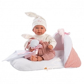 Кукла младенец с матрасиком, 43 см (Llorens Juan, L 84436)