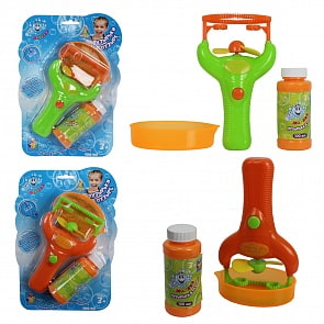 Игрушка для пускания мыльных пузырей Мы-шарики! – Пузырь в пузыре, с мыльным раствором 100 мл (1Toy, Т15043) (ассортимент)