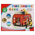 Детская игровая палатка - Пожарная машина 995-7035A, 50 шаров  - миниатюра №2