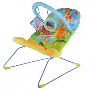 Шезлонг с 2 мягкими игрушками - Дино (Умка, BR1A-B00002-R)