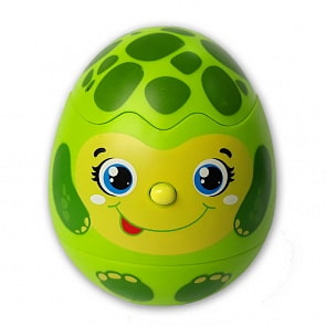 Игрушка музыкальная Черепашка - Яйцо-сюрприз (Азбукварик, 28215-2)