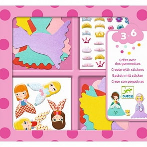 Набор для творчества - Принцессы (Djeco, 09053)