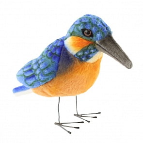 Мягкая игрушка Зимородок, 15 см (Hansa, 7245)