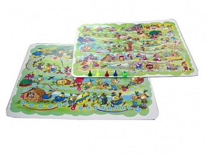 Настольная игра ходилка Приключение Чиполлино (Десятое Королевство, 01018ДК)