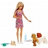 Кукла Barbie® и щенки  - миниатюра №6