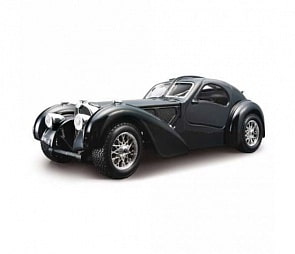 Металлическая коллекционная машина Bugatti Atlantic (1936), масштаб 1:24 (Bburago, 18-22092)