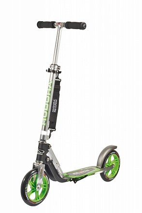 Двухколесный самокат Hudora Big Wheel GS 205, green/зеленый 