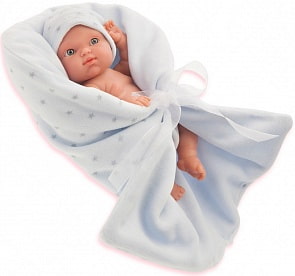 Кукла Пепито в голубом, 21 см (Munecas Antonio, 3904B)