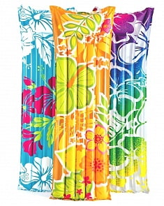 Надувной матрас красочный, 183 х 69 см., 3 вида (Intex, с59720)