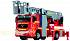 City Fire Engine пожарная машина, свет + звук, брызгает водой, 25 см.  - миниатюра №1