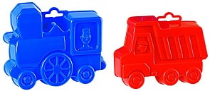 Формочки, самосвал+паровоз (Полесье, П-2587)