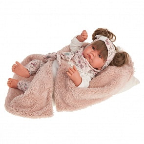 Кукла Сильвия в розовом, 40 см (Antonio Juans Munecas, 3310)
